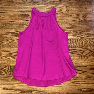 Gibson Tie Neck Tank Top - Magenta